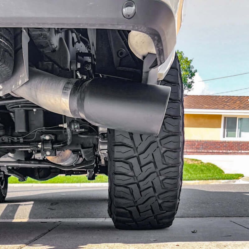 Banks Power 19-23 Dodge Ram Mega Cab 6.7L Cummins Monster Exhaust - SS Single Exhaust w/ Black Tip thumbnail 2