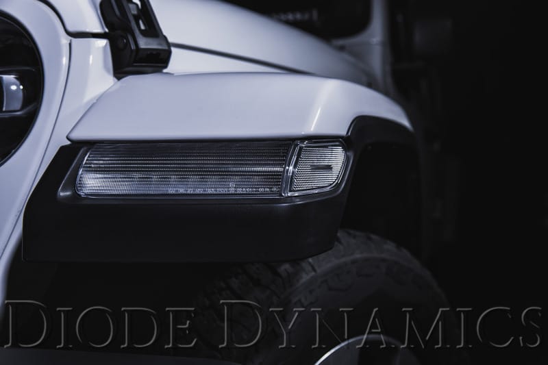 Diode Dynamics 18-21 Jeep JL Wrangler/Gladiator Sidemarkers Clear (set) thumbnail 3