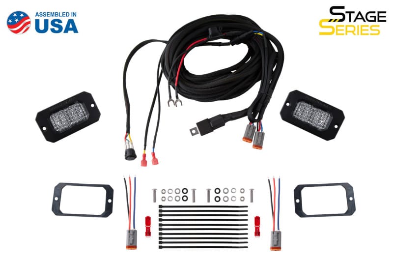 Diode Dynamics Stage Series Flush Mount Reverse Light Kit C2 Pro thumbnail 9