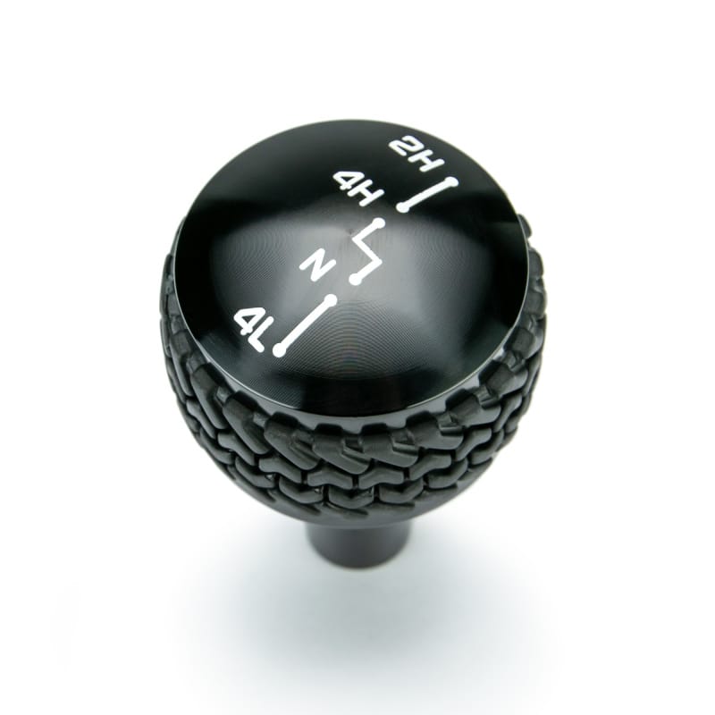 DV8 Offroad 2007-2018 Jeep JK 4WD Shift Knob Black Finish thumbnail 2