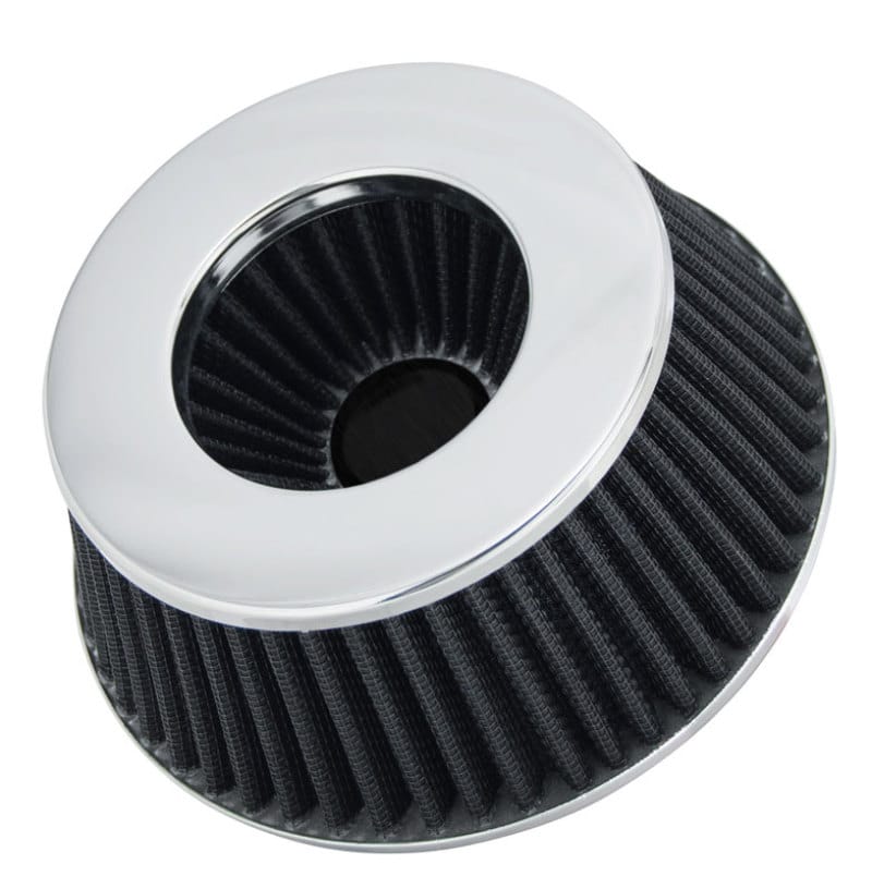 Spectre Adjustable Conical Air Filter 2-1/2in. Tall (Fits 3in. / 3-1/2in. / 4in. Tubes) - Black thumbnail 4