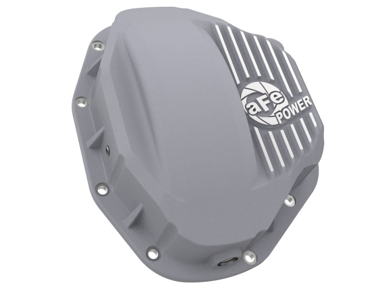 aFe Rear Differential Cover (Raw; Street Series); Dodge Diesel Trucks 94-02 L6-5.9L (td)