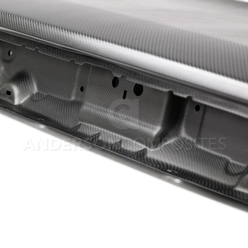 Anderson Composites 08-18 Dodge Challenger Type-OE Dry Carbon Decklid thumbnail 7