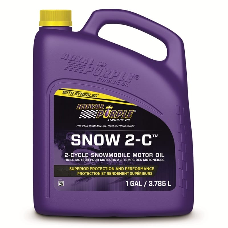 Royal Purple Snow 2-C Synthetic 2-Cycle Snowmobile Motor Oil - 1 Gallon thumbnail 2