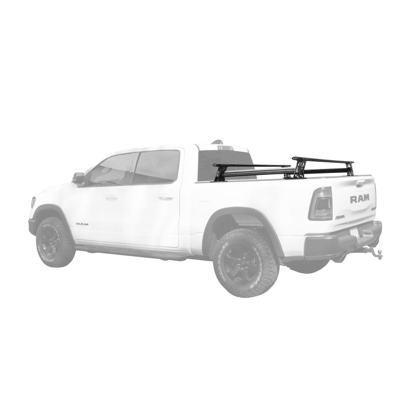 Go Rhino 15-22 Ford F-150 / 19-22 RAM 1500 / 07-21 Toyota Tundra XRS Cross Bars Kit - Tex. Blk thumbnail 4