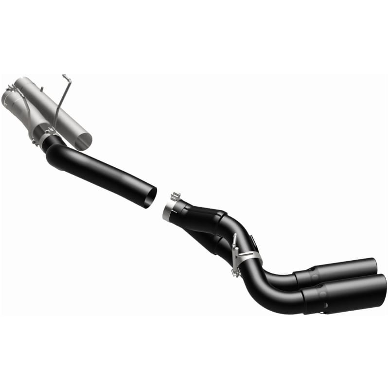 MagnaFlow 07-17 Dodge Ram 2500/3500 6.7L DPF-Back Black 4in Dual Single Passenger Side Rear Exit thumbnail 2