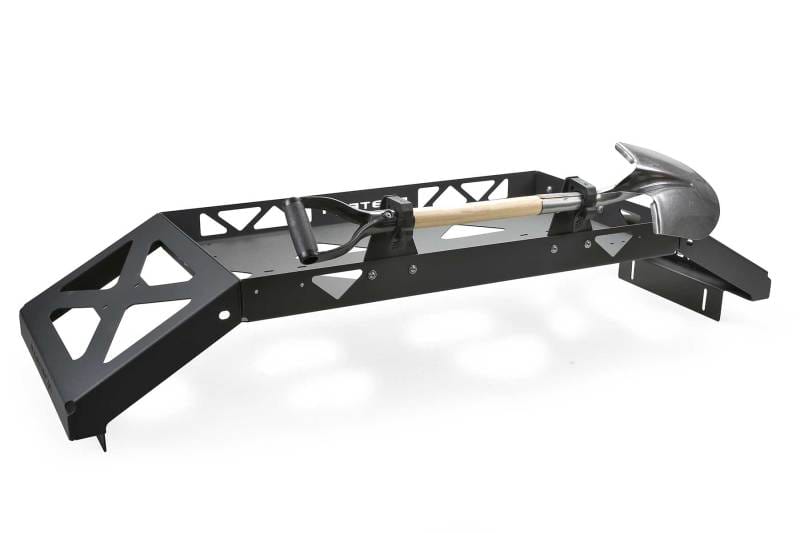 Fabtech 20-21 Jeep Gladiator 4WD Cargo Rack Shovel Mount Kit thumbnail 2