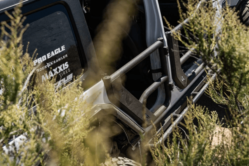 Body Armor 4x4 2018+ Jeep Wrangler JL Gladiator JT Tube Doors Rear Pair thumbnail 4