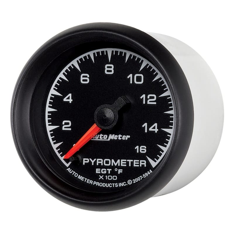 Autometer ES 52.4mm Pyrometer 0-1600 Degree F FSE Gauge thumbnail 2
