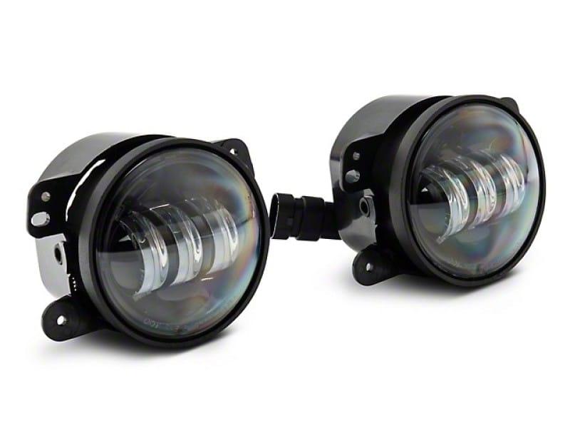 Raxiom 07-22 Jeep Wrangler JK/JL Axial Series Tri-Bar LED Fog Lights- White thumbnail 2