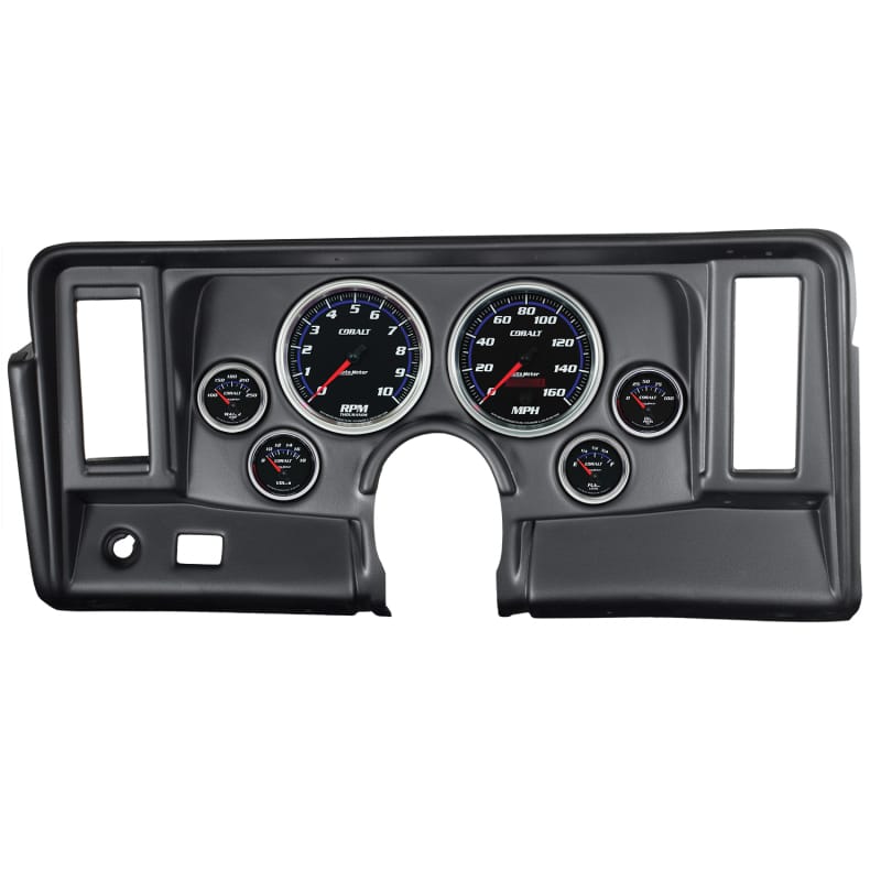 Autometer Cobalt 69-76 Nova Dash Kit 6pc Tach / MPH / Fuel / Oil / WTMP / Volt