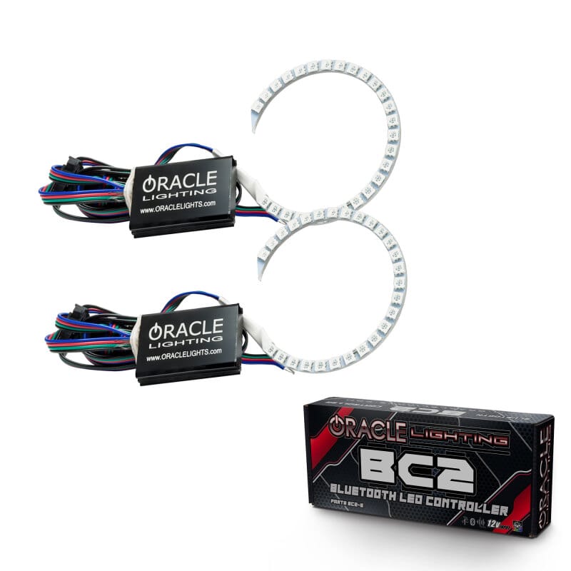 Oracle Chrysler 0 15-17 Halo Kit - ColorSHIFT w/ BC1 Controller
