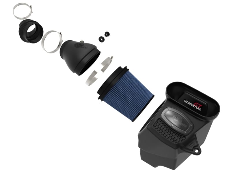 aFe 21 Jeep Wrangler 392 JL V8-6.4L Momentum GT Cold Air Intake System w/ Pro 5R Filter thumbnail 2