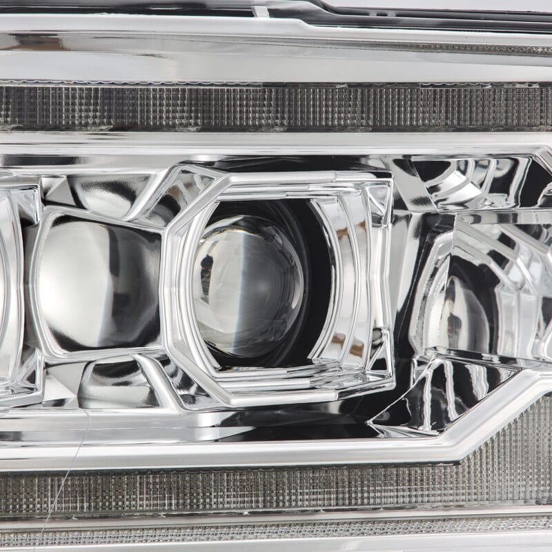 AlphaRex 09-18 Dodge Ram 2500 LUXX LED Proj Headlights Plank Style Chrm w/Activ Light/Seq Signal/DRL thumbnail 5