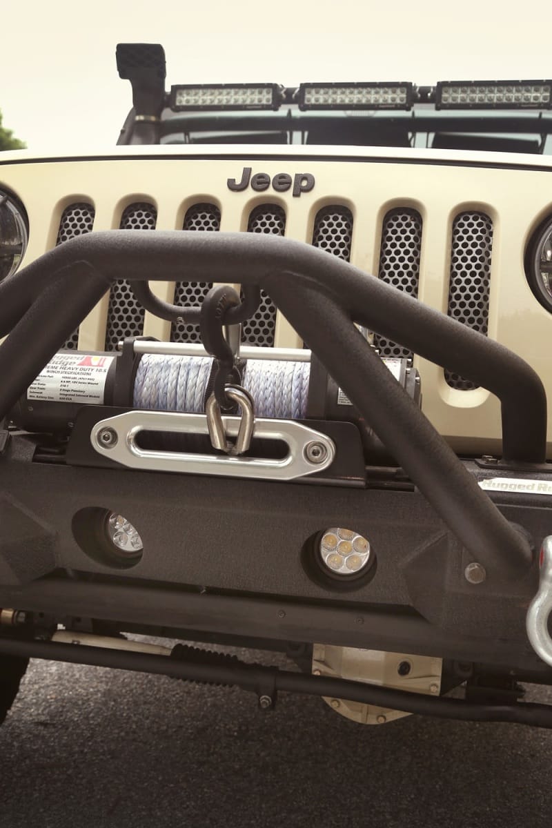 Rugged Ridge 07-18 Jeep Wrangler JK 3.5in Round / 3in Cube LED Light Mount Brackets thumbnail 2