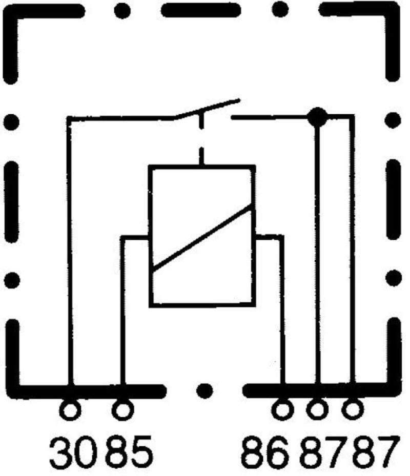 Hella Relay Mini Iso 5 Pole 24V Spst D87 thumbnail 2