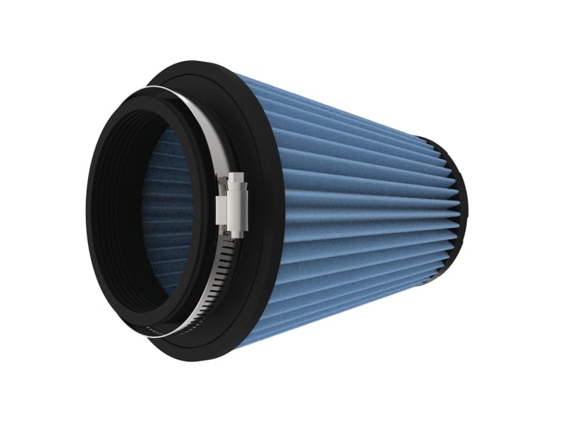 aFe POWER Universal Clamp-On Air Filter w/ D2 Dura-Dry Media - 4in F x 6in B x 4in T x 7in H thumbnail 2