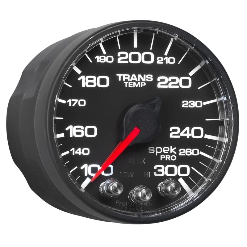 Autometer Spek-Pro 52.4mm 100-300 Deg F Digital Stepper Motor Trans Temp Gauge thumbnail 7