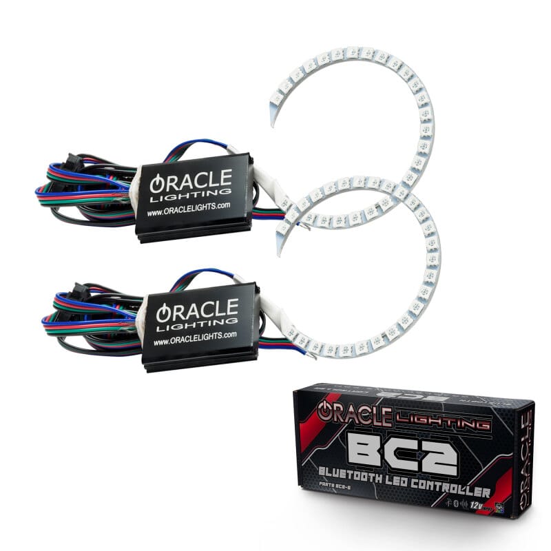 Oracle Dodge Charger 15-21 Projector Halo Kit - ColorSHIFT w/ BC1 Controller