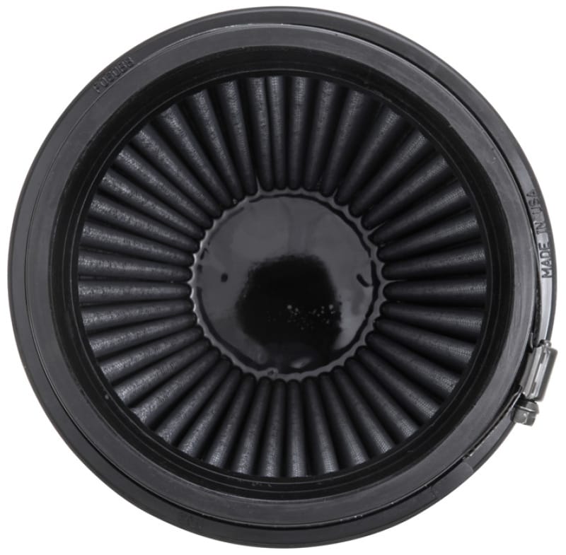 K&N Universal Rubber Filter Round Tapered 6in Flange ID x 7.5in Base OD x 5.25in Top OD x 6in Height thumbnail 2