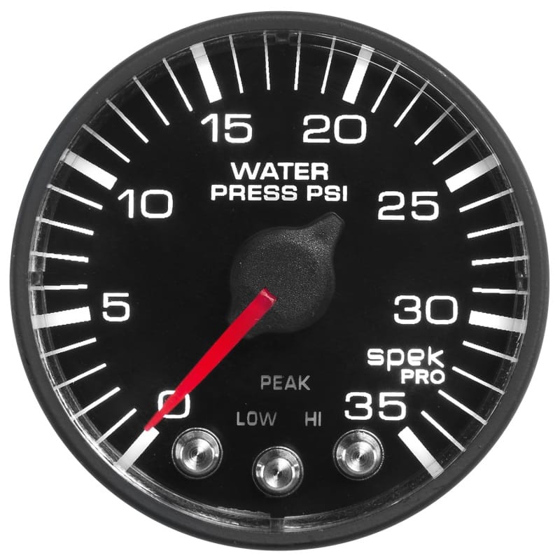 Autometer Spek-Pro 52.4mm 0-35 PSI Digital Stepper Motor Water Pressure Gauge thumbnail 3