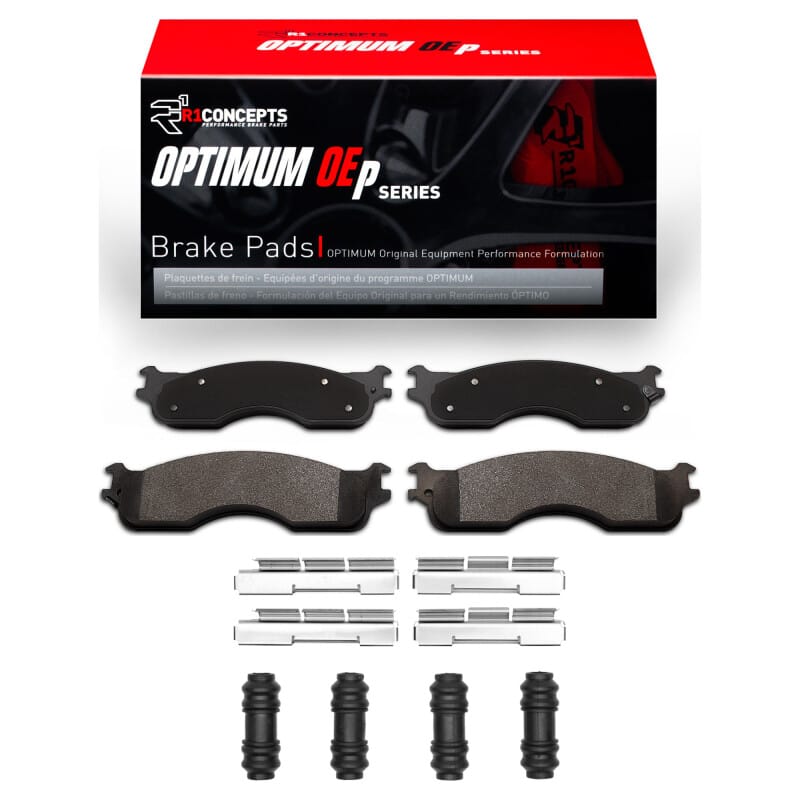 R1 04-04 Dodge Ram 1500 Pickup Front Optimum OE Pads & Hardware Kit