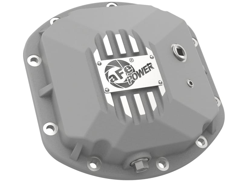 aFe 97-18 Jeep Wrangler TJ/JK Dana 30 Street Series Differential Cover w/ Machined Fins - Raw thumbnail 2