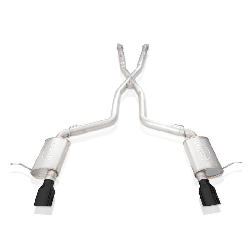 Stainless Works 18-19 Dodge Durango 6.4L Legend Catback Exhaust w/ Black Tips thumbnail 3