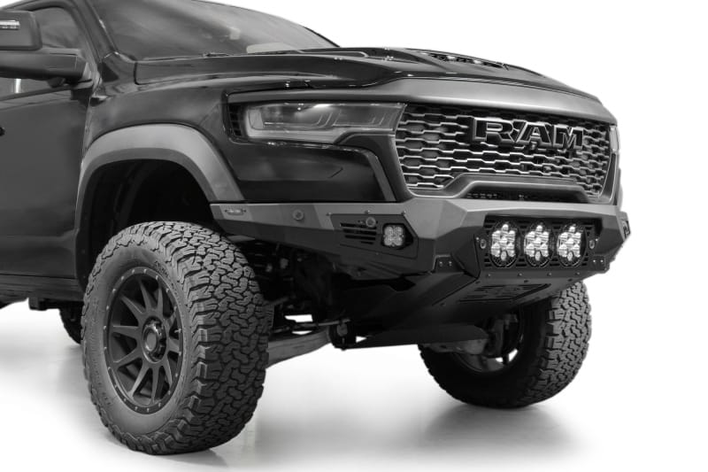 Addictive Desert Designs 2025+ Ram RHO Bomber Front Bumper - 3 Baja Designs LP6