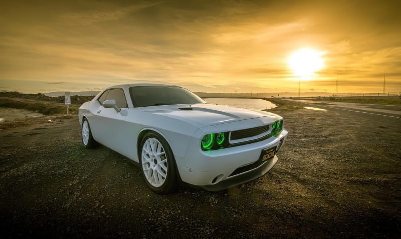 Oracle Dodge Challenger 08-14 Halo Kit (NonProjectorHL) - ColorSHIFT thumbnail 3