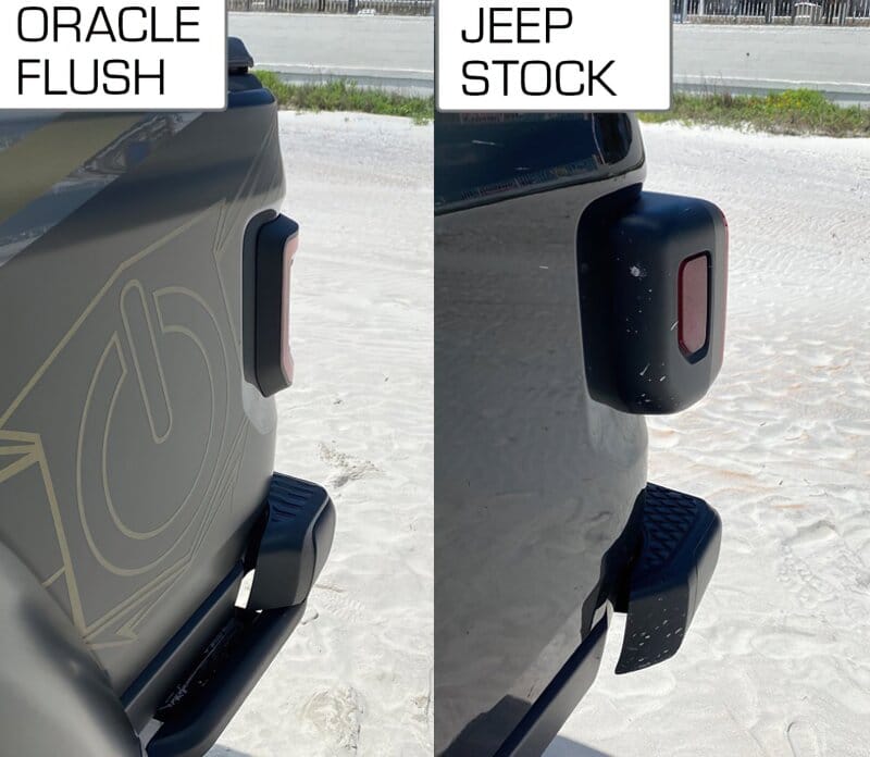 Oracle Jeep Gladiator JT Flush Mount LED Tail Lights thumbnail 4