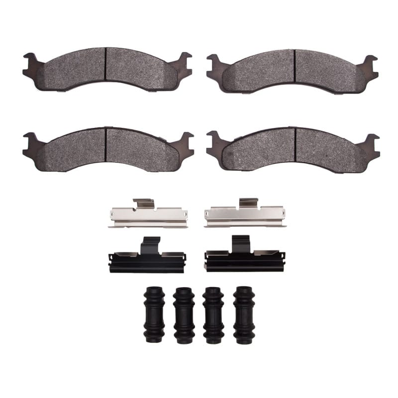 R1 98-03 Dodge Ram 2500 Van Front Super Duty Pads & Hardware Kit