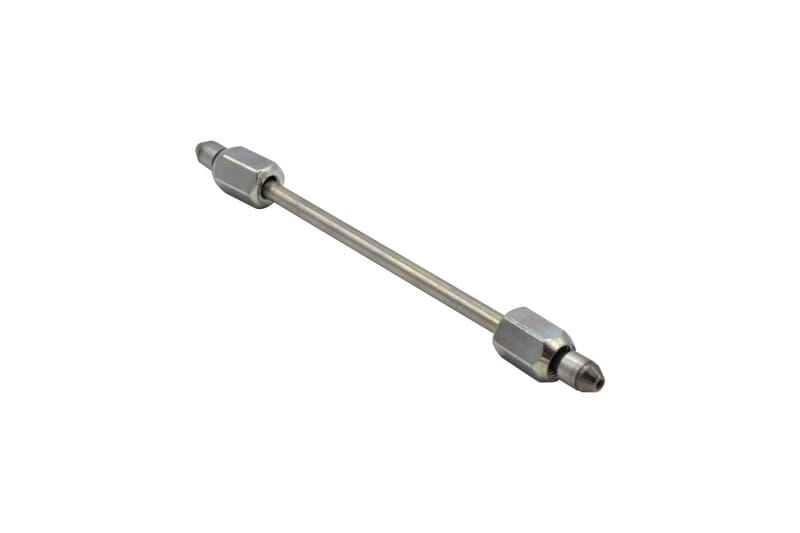 Fleece Performance 9in High Pressure Fuel Line (8mm x 3.5mm Line M14x1.5 Nuts)