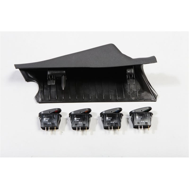 Rugged Ridge A-Pillar 4 Switch Pod Kit Black LHD 11-18 JK thumbnail 3
