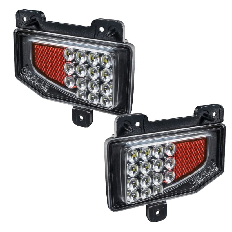 Oracle Jeep Gladiator JT Rear Bumper LED Reverse Lights w/ Plug & Play Harness - 6000K thumbnail 3
