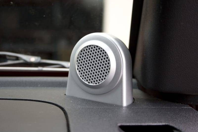 Rugged Ridge 07-10 Jeep Wrangler JK Silver Tweeter Speaker Enclosures thumbnail 2