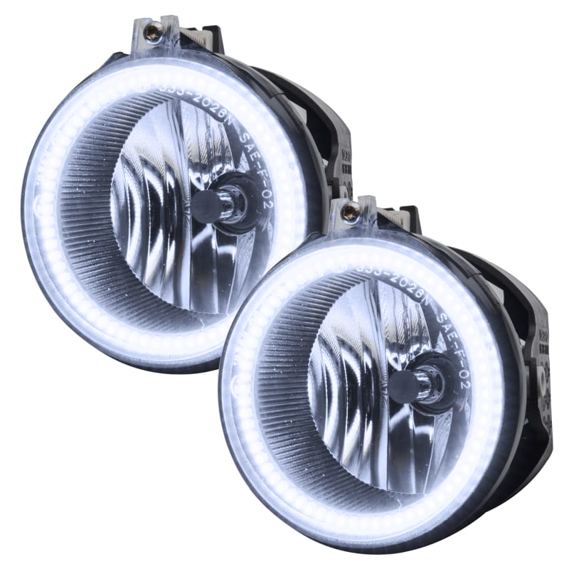 Oracle Dodge Charger 05-14 LED Waterproof Fog Halo Kit - White thumbnail 2