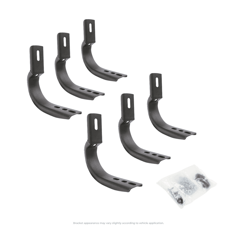 Go Rhino 02-08 Dodge Ram 1500 Brackets for OE Xtreme Cab Length SideSteps