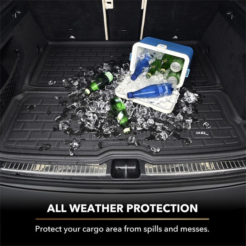 3D MAXpider 2007-2010 Chrysler Sebring Kagu Cargo Liner - Black thumbnail 2