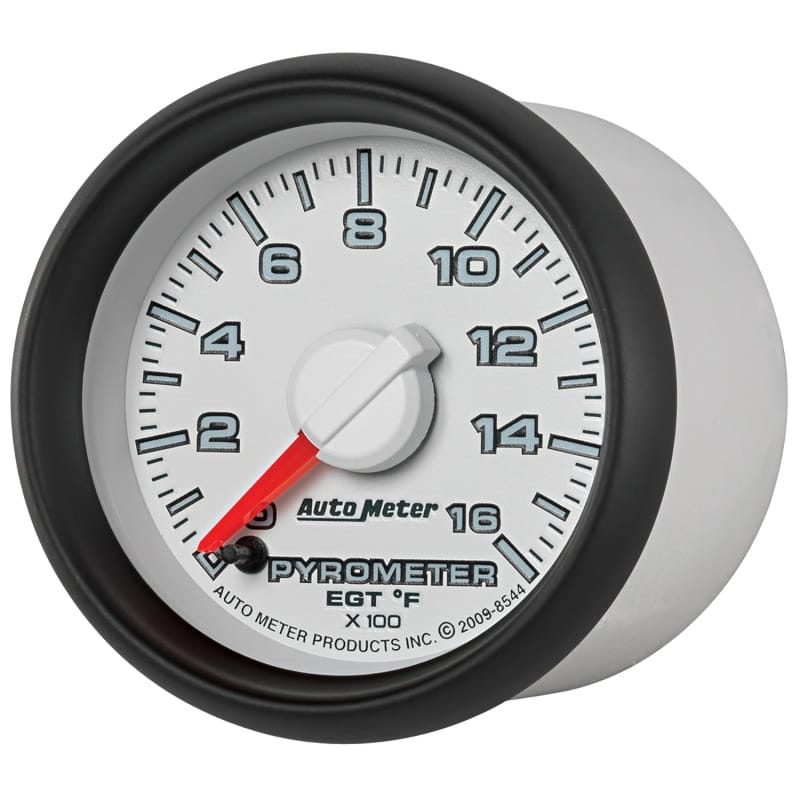 Autometer Factory Match 52.4mm Full Sweep Electronic 0-1600 Deg F EGT/Pyrometer Gauge thumbnail 2