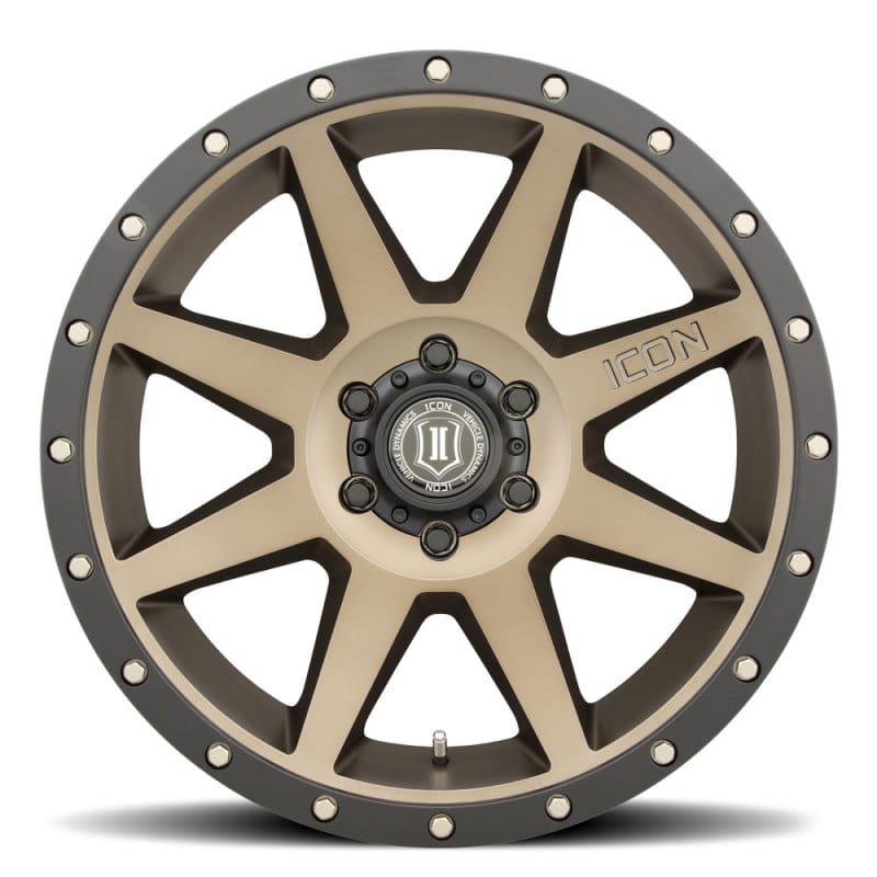 ICON Rebound 20x9 5x5 -12mm Offset 4.5in BS Bronze Wheel thumbnail 2