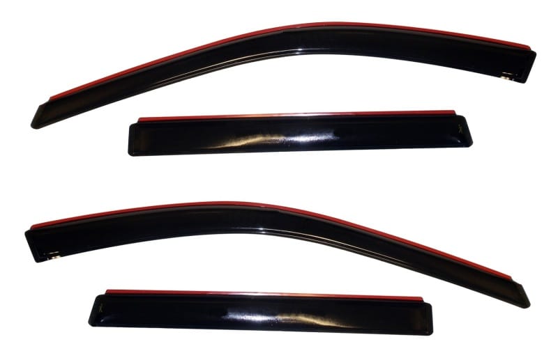 AVS 11-18 Jeep Grand Cherokee (Not L Model) Ventvisor In-Chnl FRT & RR Window Deflectors 4pc - Smoke thumbnail 3