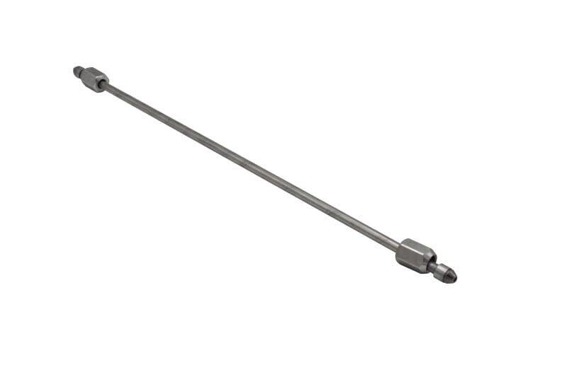 Fleece Performance 15in High Pressure Fuel Line (8mm x 3.5mm Line, M14x1.5 Nuts)