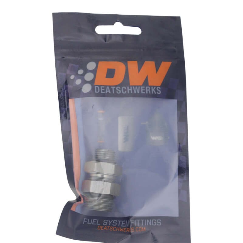 DeatschWerks 6AN ORB Male to 8AN ORB Male Swivel Adapter - Anodized DW Titanium thumbnail 2