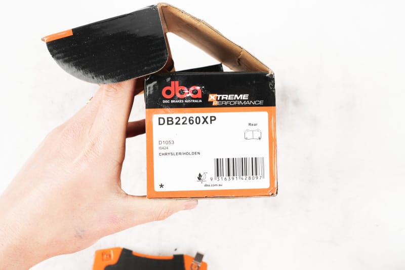 DBA 2010 Camaro SS XP650 Rear Brake Pads thumbnail 2