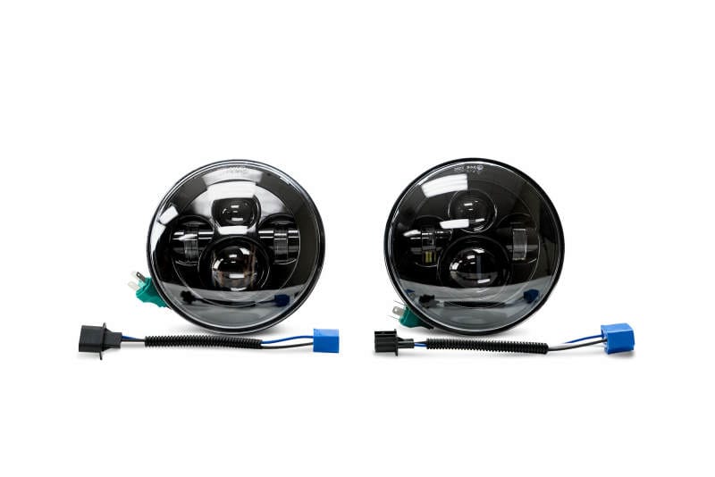 DV8 Offroad 07-18 Jeep Wrangler JK LED Projector Headlights thumbnail 3