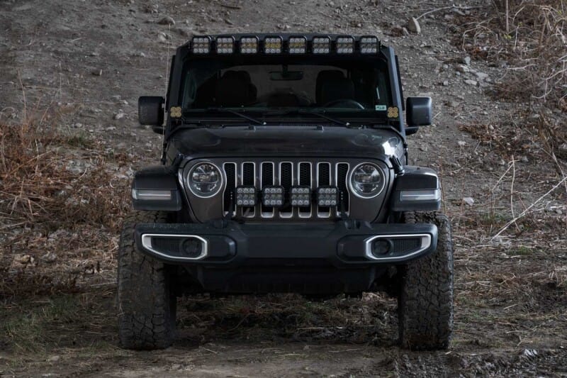Diode Dynamics Jeep JL SS5 Sport CrossLink Windshield - White Combo Lightbar Kit thumbnail 4