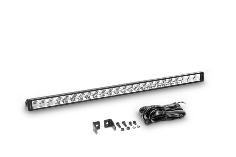Go Rhino Xplor Bright Series Single Row LED Light Bar (Side/Track Mount) 32in. - Blk