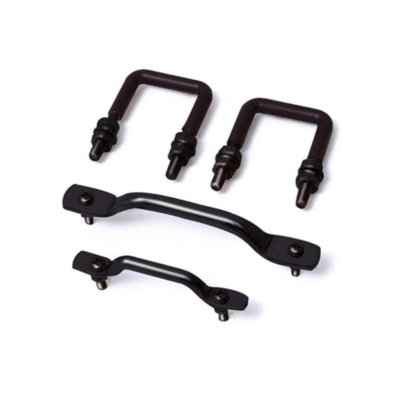 Rugged Ridge Windshield Tie Down Kit Black 55-95 Jeep CJ / Jeep Wrangler thumbnail 2