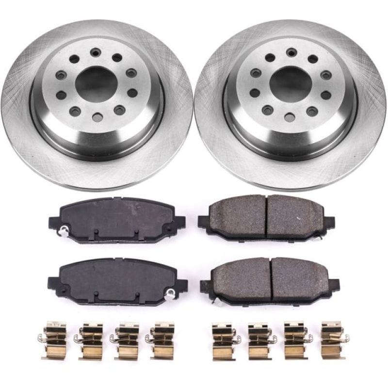 Power Stop 18-19 Jeep Wrangler Rear Autospecialty Brake Kit - KOE7942
